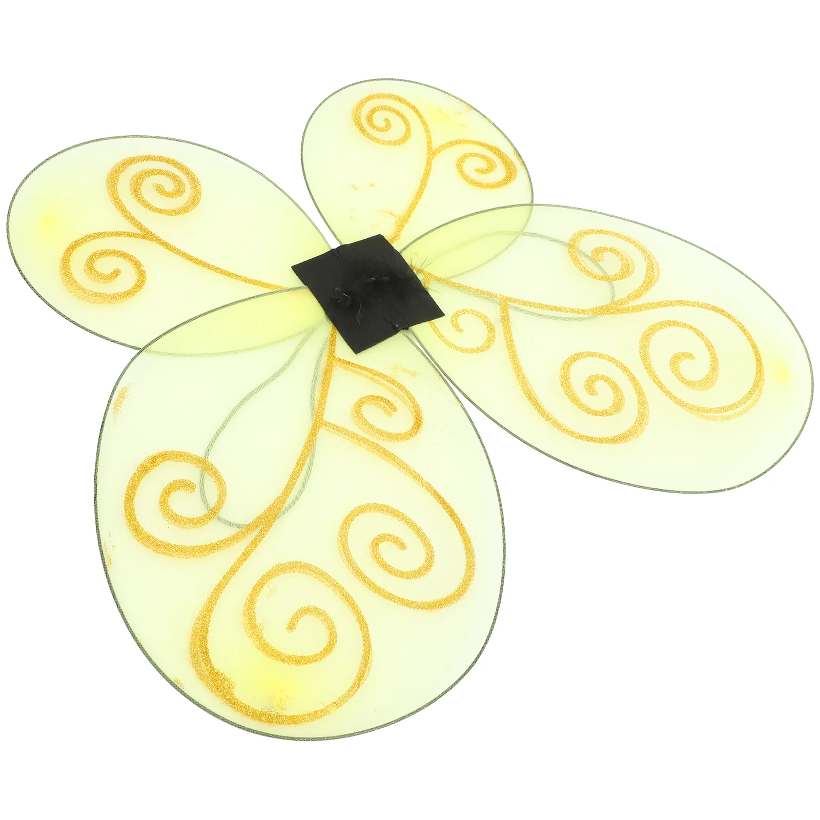 

Yellow Bee Wings Costume Props For Booth Party Supplies Women Cosplay Butterfly Decor Role Play Accessories Stage Performance
