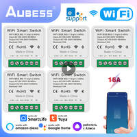 EWeLink Wifi 16A MINI Smart Switch DIY 1-way Control Modules APP Wireless Remote Control Timer Works With Alexa Google Home