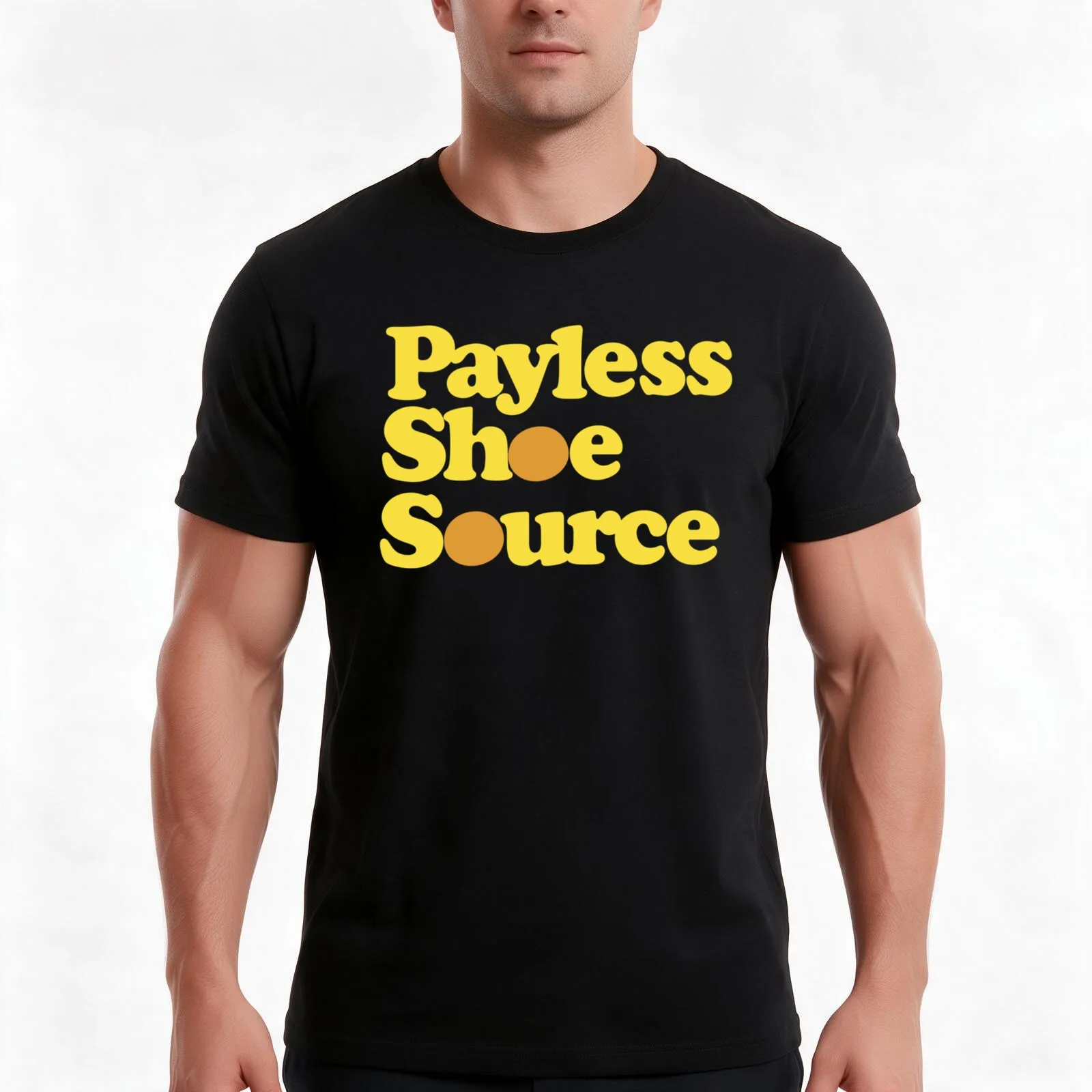 Payless Shoe Source T-Shirt Summer Casual Cotton Tee Oversized Streetwear Tops Vintage Graphic Print Loose Fit Short Sleeve