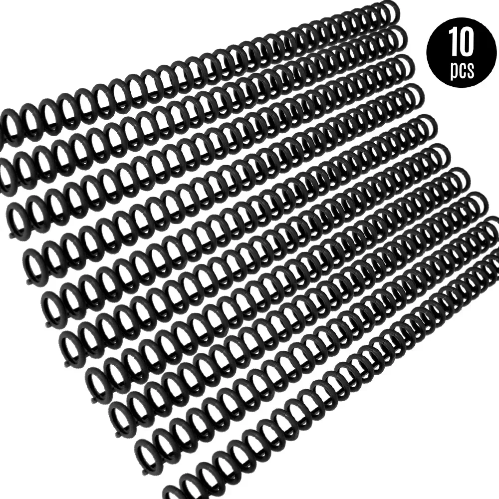 10 pièces de peignes de reliure en plastique à 30 trous, capacité de 85 feuilles, pour carnets et albums DIY