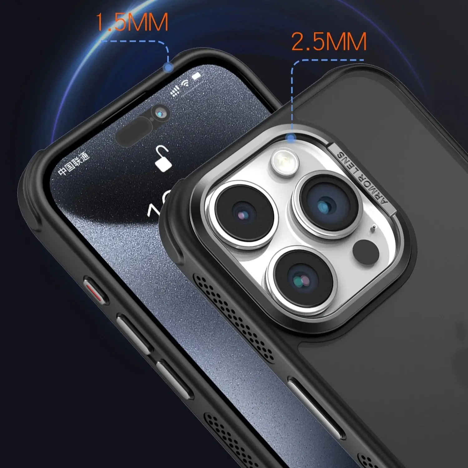 新しいマットアーマー MagSafe対応 高級マグネット式ワイヤレス充電ケース iPhone 17PM 16 15 14 17 Pro Max用 耐衝撃ハードカバー 17