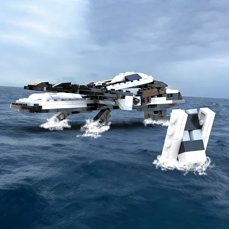 202 Uds. MOC Ranger modelo espacial interestelar bloques de construcción construcción creativa regalos de Navidad idea educación juguetes para niños ladrillo