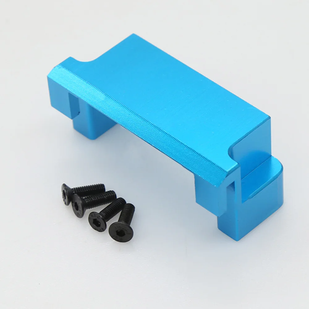 Metal Steering Servo Mount Base Fixed Seat for Wltoys 104001 1/10 RC Car Upgrade Parts,Blue