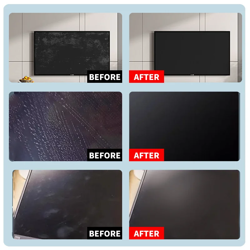 マルチサーフェススクリーンクリーナースプレー 100ml - 速攻研磨、指紋除去、本来の輝き復元、アンチグレア