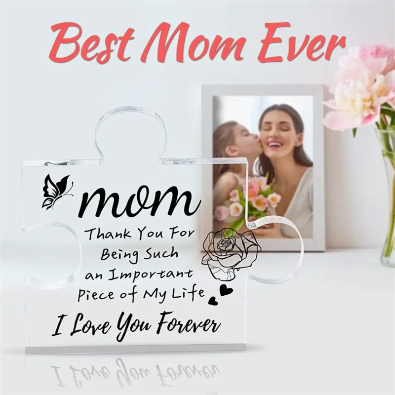 

Best Gift For Mom from Daughter ,Son, Mother's Day Gifts for Mom Acrylic Plaque