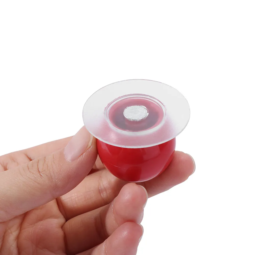 Plastic Rocker Switch Sticker Red Ball Black Ball Switch Cover Creative Red Black Wall Decor Lamp Power Button