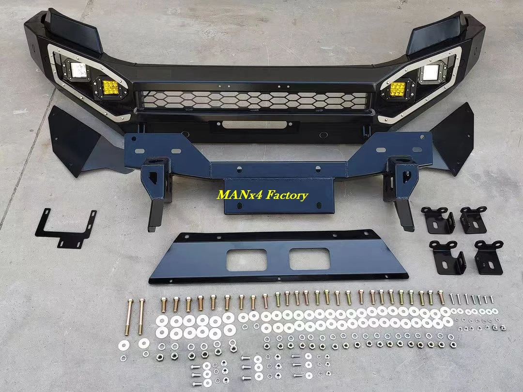 Slap-Up 4wd Steel Front Bumper Bull Bar For Ranger T7 T8 2015-2021 view 6
