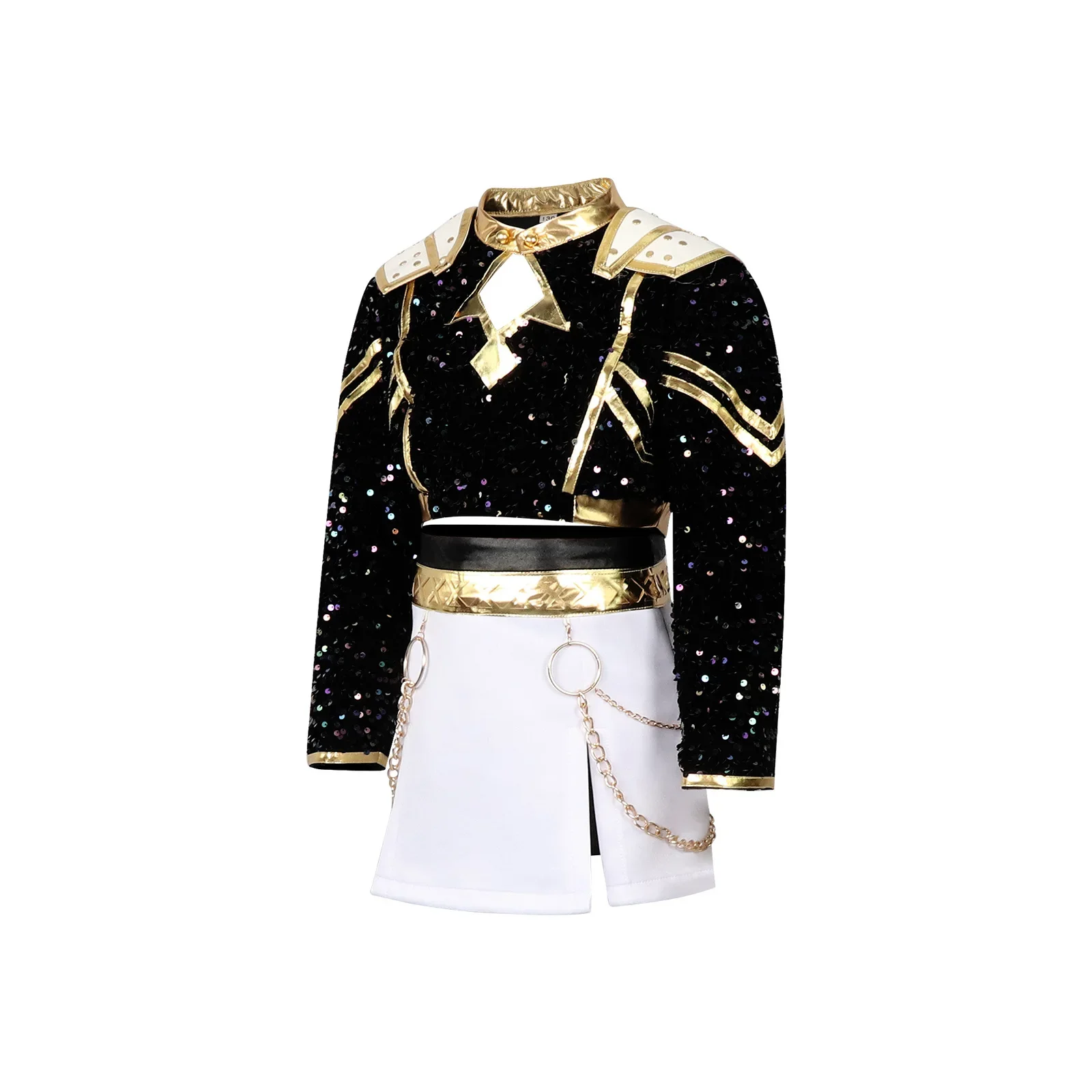 زي تنكري للأطفال بدون أكمام 2025 مجموعة أزياء الشيطان لحفلات الهالوين #3