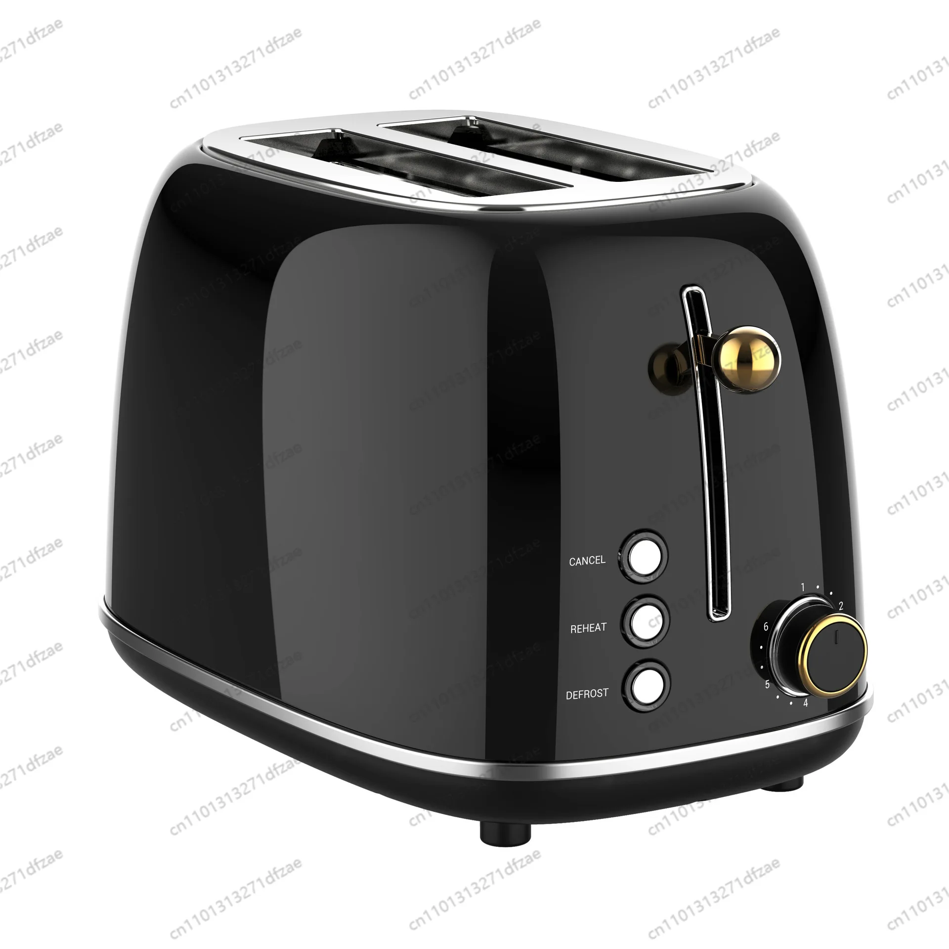 

Good Hot-selling Popular Retro, Two-piece Toaster with Grill, Kitchen Utensils Smart Toaster