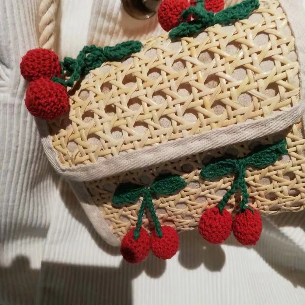 

10Pcs Simulation Cherry Earring Decor Lovely Resin Eardrop Props Creative DIY Earring Accessories for Women Present