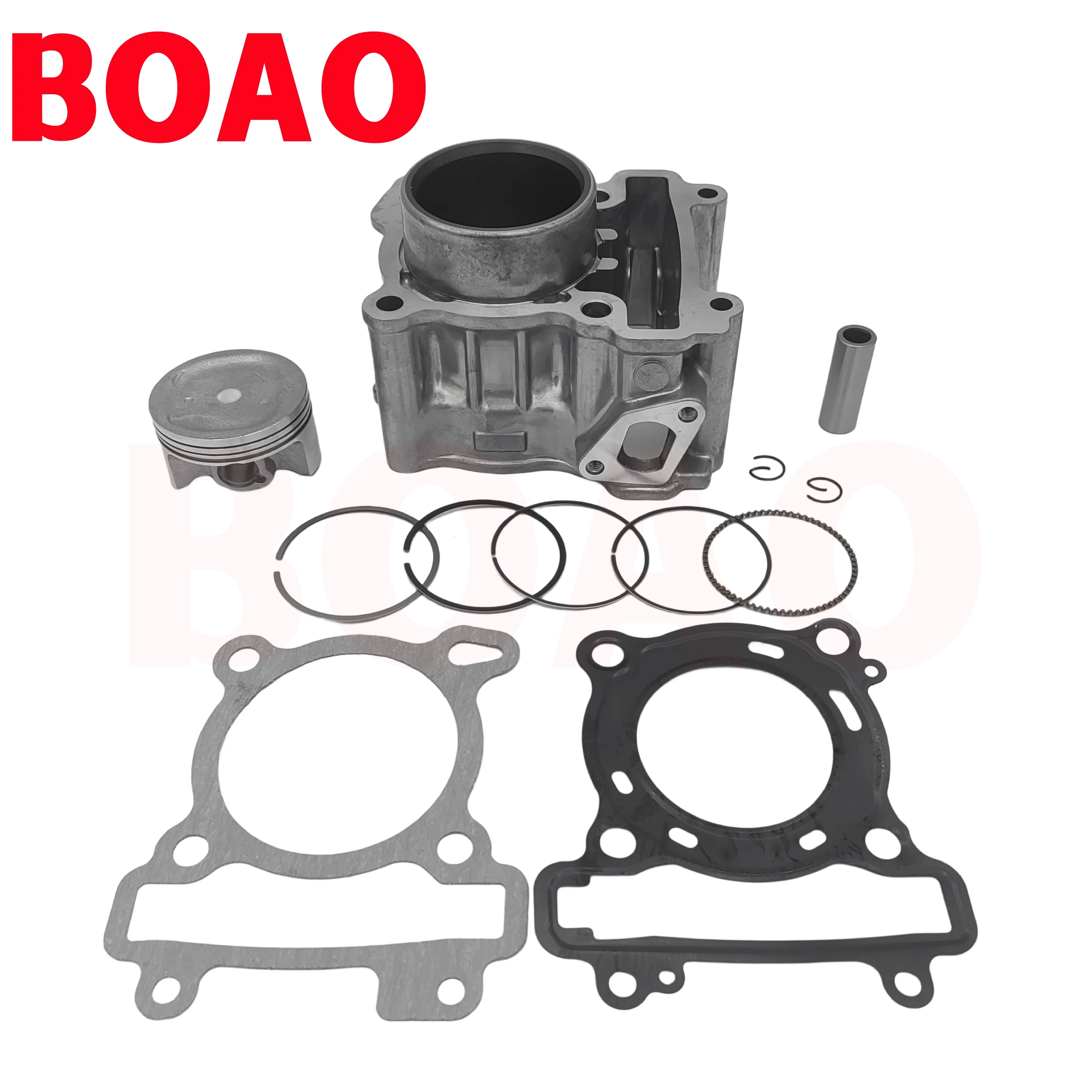 58MM Motorcycle Cylinder Inner Diameter Sleeve Cylinder Piston Ring Kit for FORCE 155 LMAX150 SMAX155