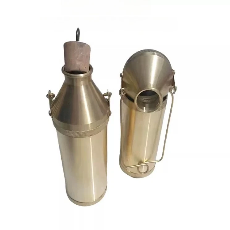 Petroleum sampler: copper detachable weighted sampler, chemical oil sampling barrel