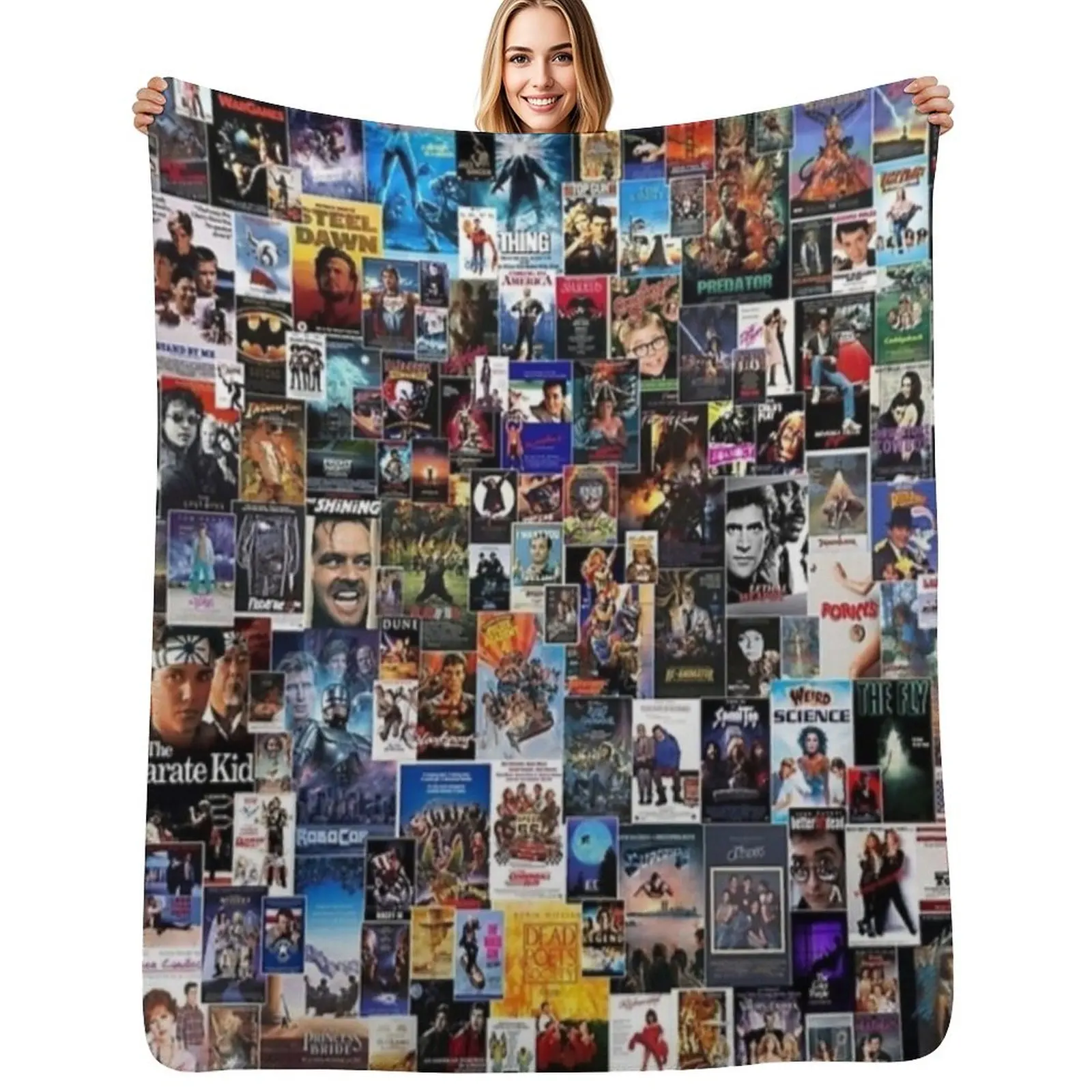 The 200 Best Movies from the 1980s Throw Blanket Bed Hairy Decorative Throw christmas gifts Sofa Quilt Blankets