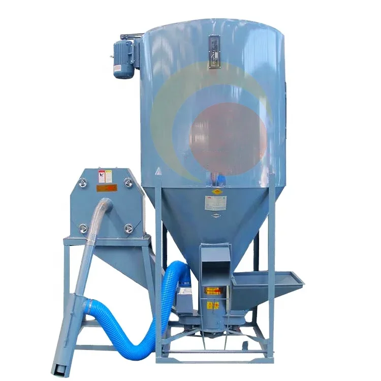 Factory supply animal poultry cattle chicken pig feed vertical mixer / T-500 vertical mixing tank / vertical mixing