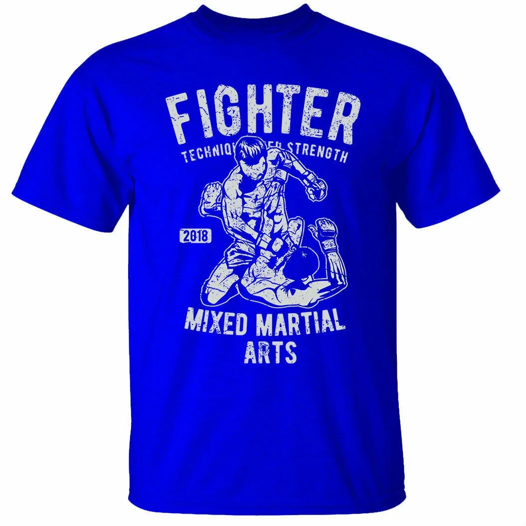 MMA Comprehensive Fighting  Boxing Fighter Training T-Shirt. Summer Cotton Short Sleeve O-Neck Mens T Shirt New S-3XL