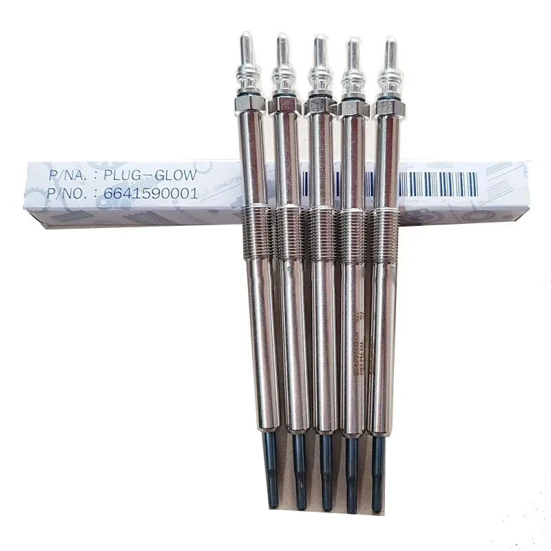NBJKATO, nuevo y genuino, 4 uds./5 uds., 6641590001, bujías incandescentes de encendido para Ssangyong Kyron Rexton Actyon Sports
