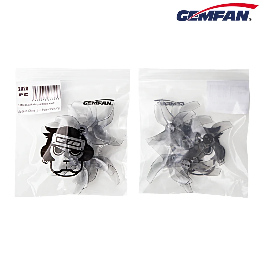 

Gemfan D51(2020-4) Реквизит Cinewhoop — 4 пары (4CW+4CCW) / 1 сумка