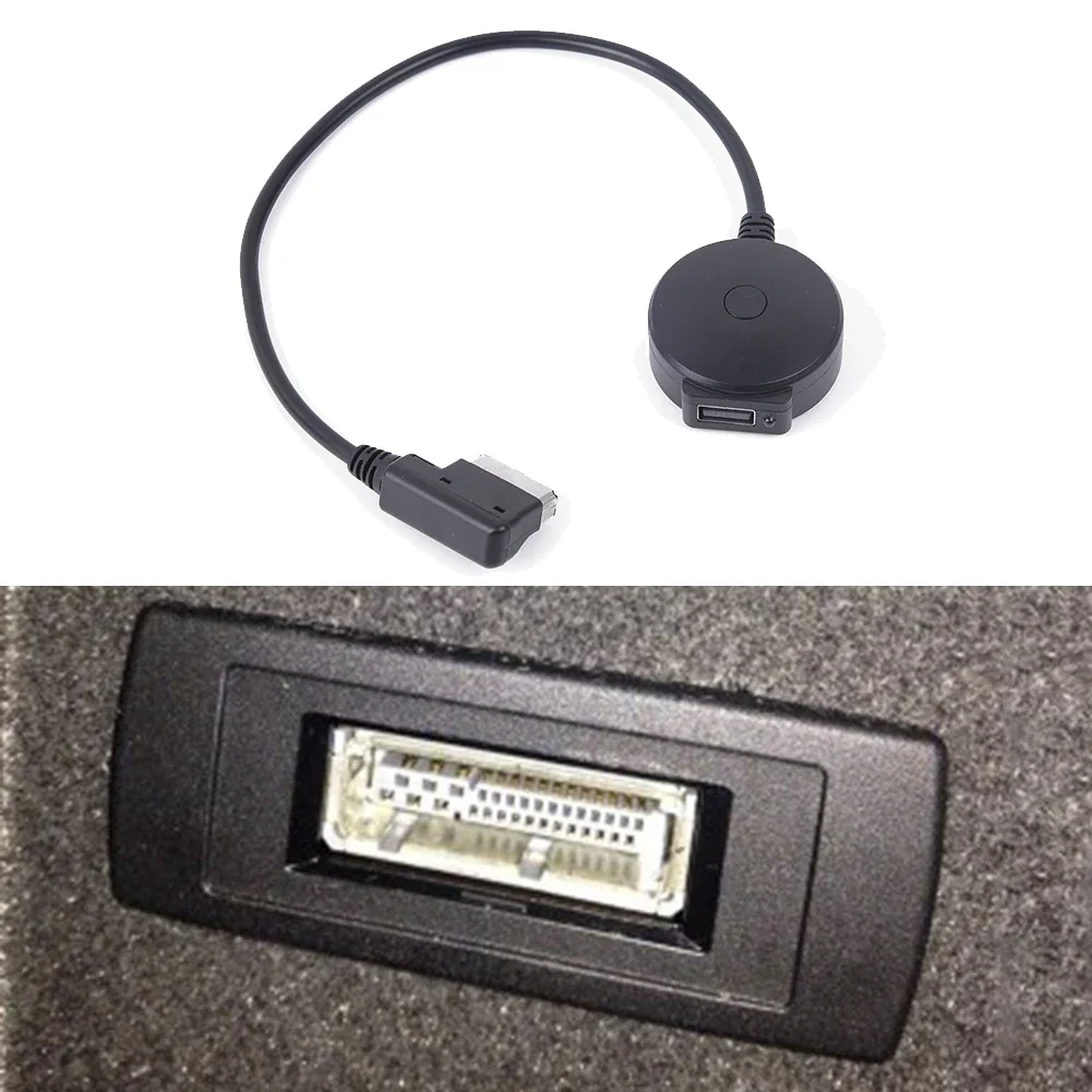 For Mercedes MMI For AMI Multimedia Interface Wireless A2DP Music Adapter USB Music AUX Cable Car Electronics Accessories
