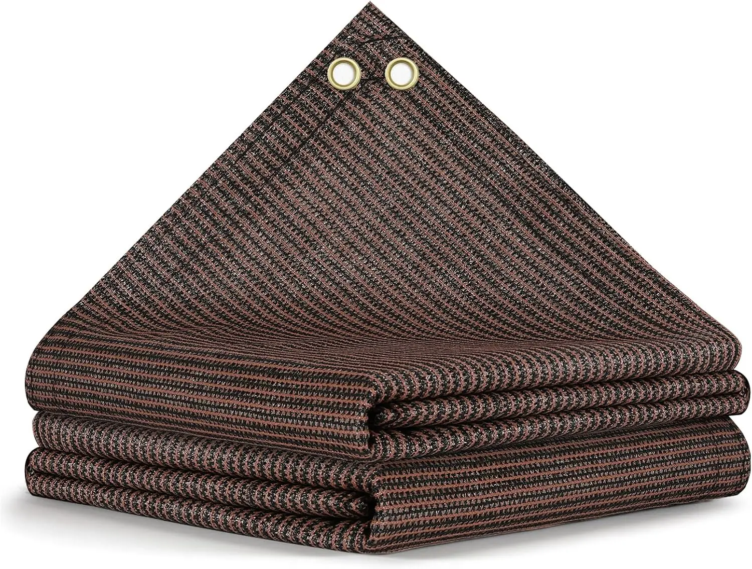 10x30 FT Shade Cloth, 90% UV Protection, 200GSM Sun Shade Fabric for Patio Deck Heat Protection - Breathable Shade Screen for Pergola, Outdoor Garden, Backyard, Mocha