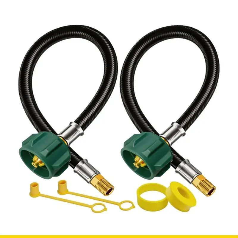 SZCH Long Lasting Motorhome Propane Transfer Hose With QCC Connection For Camping Trips Trailers Safe Gas Delivery Easy Install