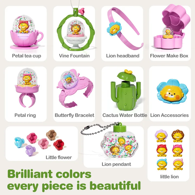 Jewelry Making Kit, Ring Pendant Handmade Craft Kits, Toy Set for Creative Craft Activities,Kids Girls Children