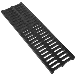 Trench Cover Garage Floor Drain Outdoor French Grate System for Yard Polymer Plastic Kitchen