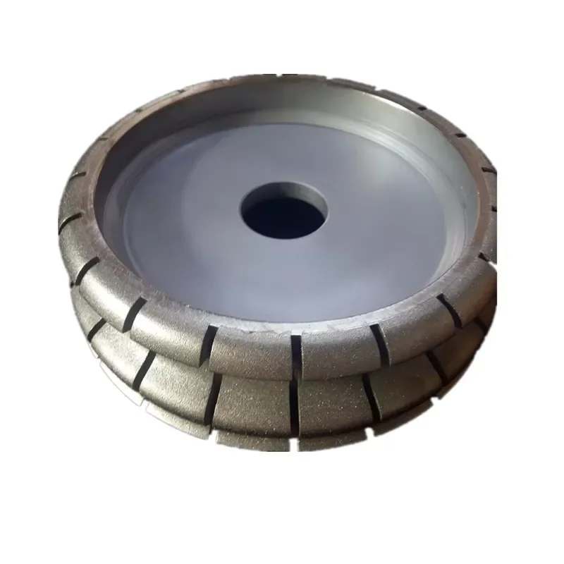 Electroplated Diamond Abrasive Pad Granite Profile Wheel Polishing Tools Marble High Hardness 25mm OEM