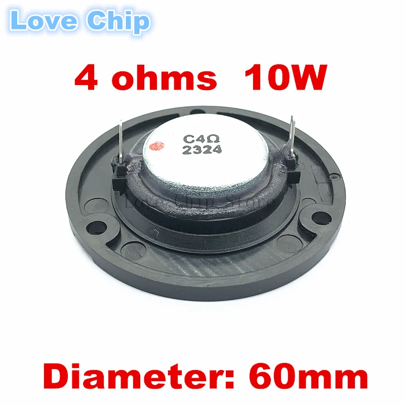 Diameter 60MM 6CM Neodymium Tweeter Speaker 4 Ohm 10W 15W 20W Dome Silk Membrane Treble Speaker Unit For Audio Parts Diy