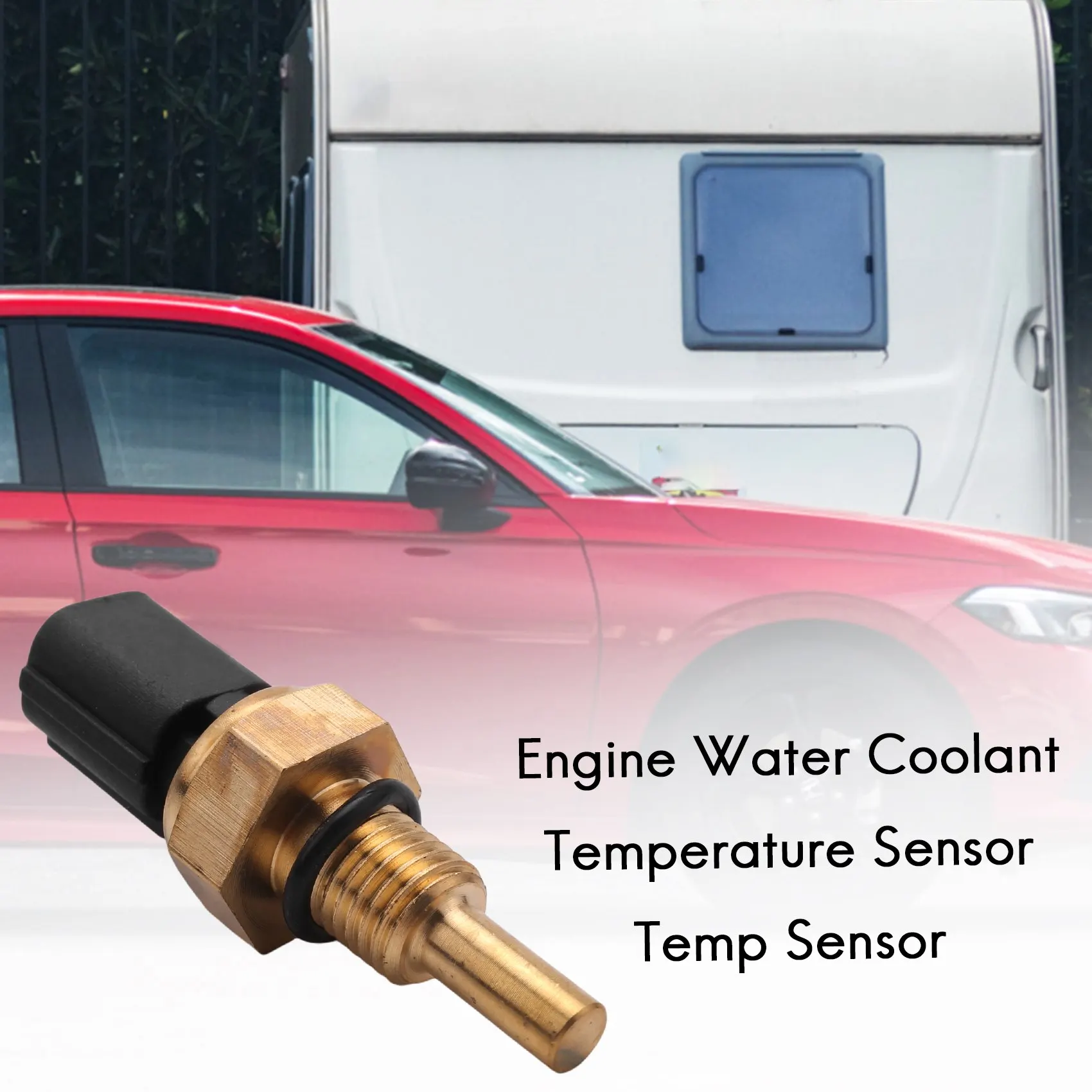 Docooler Sensor de temperatura del refrigerante de agua del motor, Sensor de temperatura para Honda Civic Accord Acura 37870-Plc-004 37870-Raa-A01