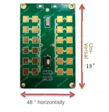 SRR189L 24GHz high-precision speed measurement radar sensor module with a distance of 100M and multiple outputs available