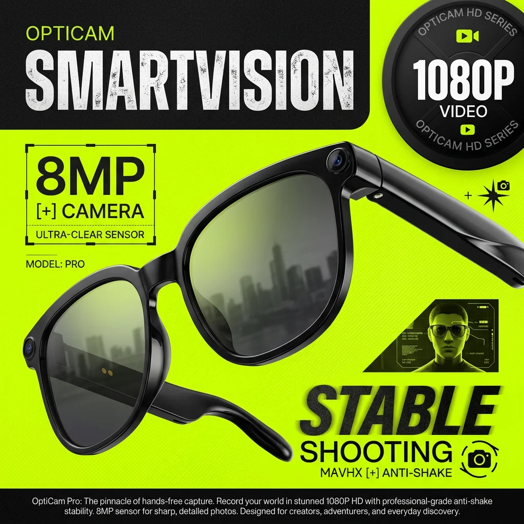 

2026 Smart Glasses HD Photo Video OpenAI Record Translation Touch Photochromic Lenses Bluetooth Call Music Multifunction Glasses