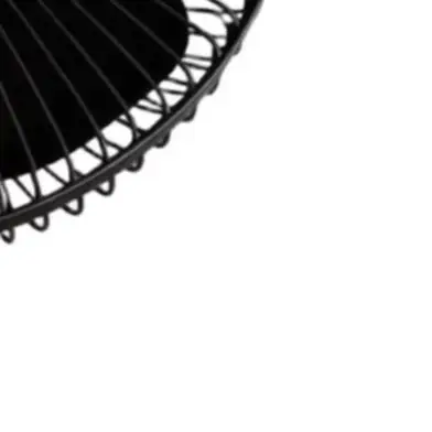 Heat Driven 4 Blade Fireplace Fan 10cm Radius Black Stainless Steel Aluminum For Wood Stove High Air Circulation Heating Tool