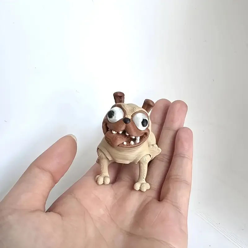 

A 3D Printed Dog Statue Collectible, Versatile Room Decoration, Desktop Ornament, Figurine