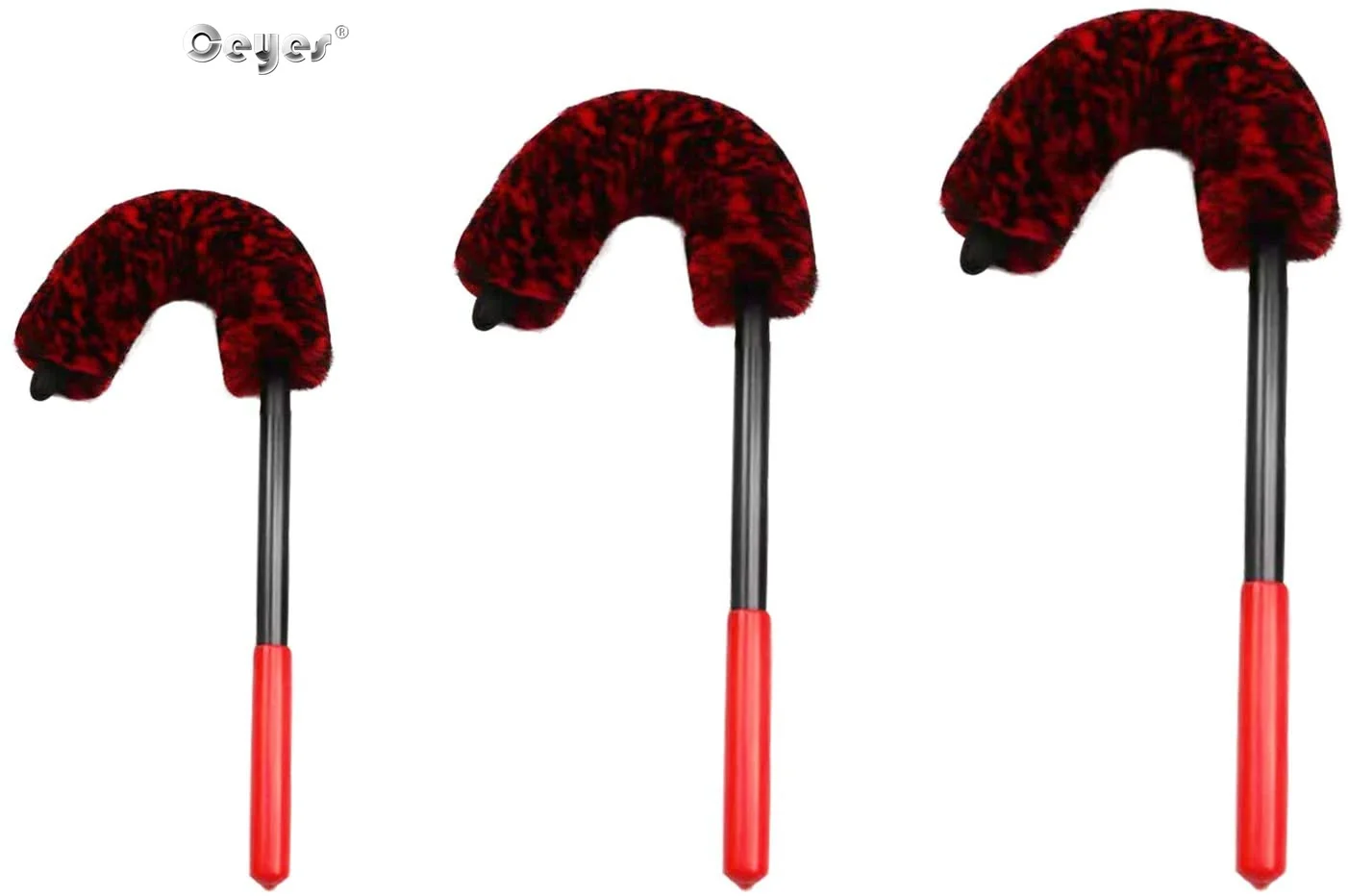 Car Wheel Woolies Plush Soft Alloy Wheel Cleaning Brush Detailing Brushes For Auto Motorcycle Maintenance Care Clean Tool