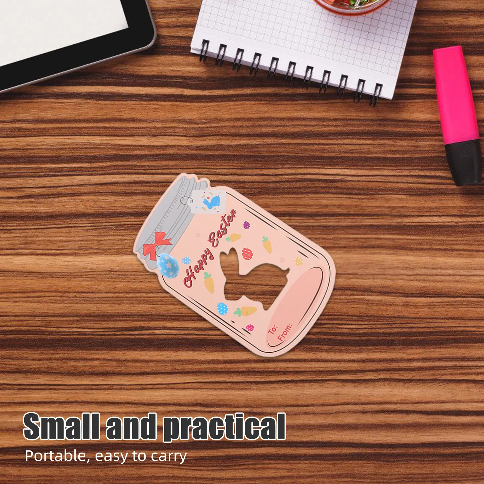 24 juegos de tarjetas de papel con tarros de albañil de Pascua, diversión, artesanía de Pascua, intercambio en el aula, recuerdos de fiesta escolar para niños, proyectos de bricolaje