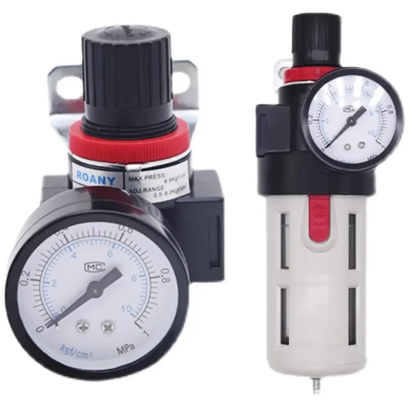 

Industrial Pressure Reducing Valve BFR2000-4000 Air Regulator with Mounting Bracket for CNC Machines & Factory Automation