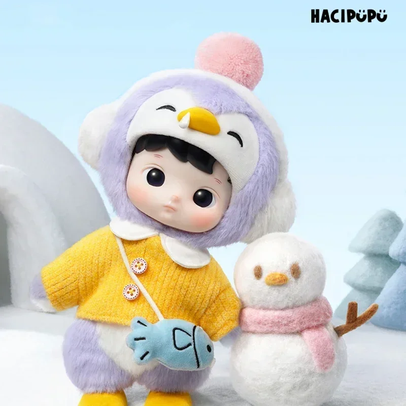 

HACIPUPU Penguin 1/8 BJD Series Anime Action Figure Guess Bag Ornament Figurines Home Decor Desktop Dolls Model Girls