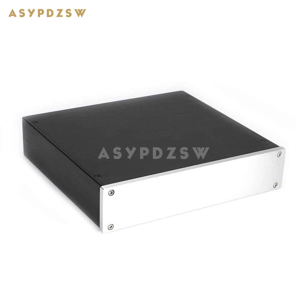 SILVER 2204 Aluminum Preamplifier enclosure DAC case Headphone amplifier chassis