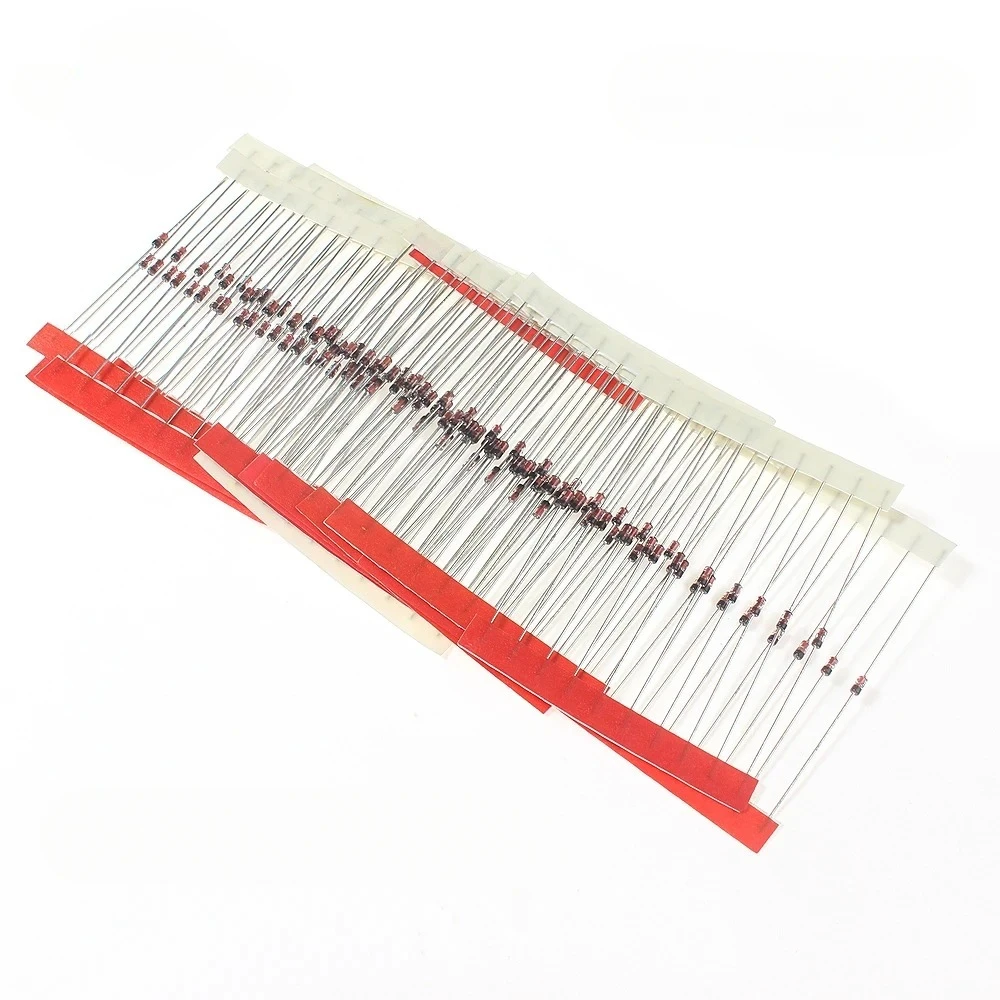 270PCS 0.5W Zener Diode Assortment Set 1/2W 2.4V-33V Switching Diode Pack 2.7V 3V 3.3V 3.9V 6.8V 10V 12V 15V 18V 20V 22V 24V 30V