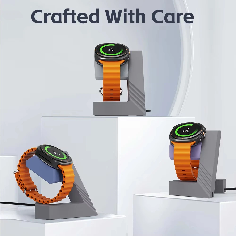 حامل شحن ساعة SIKAI لهاتف Samsung Galaxy Classic 8/5/5 Pro Samsung Galaxy Ultra/7/6/6 قاعدة شاحن الساعة الذكية #6