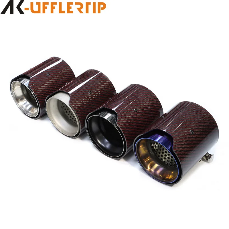 

Suitable for BMW exhaust pipe modified m2m3m4M5M6Mp stainless steel carbon fiber M standard tail throat tail nozzle