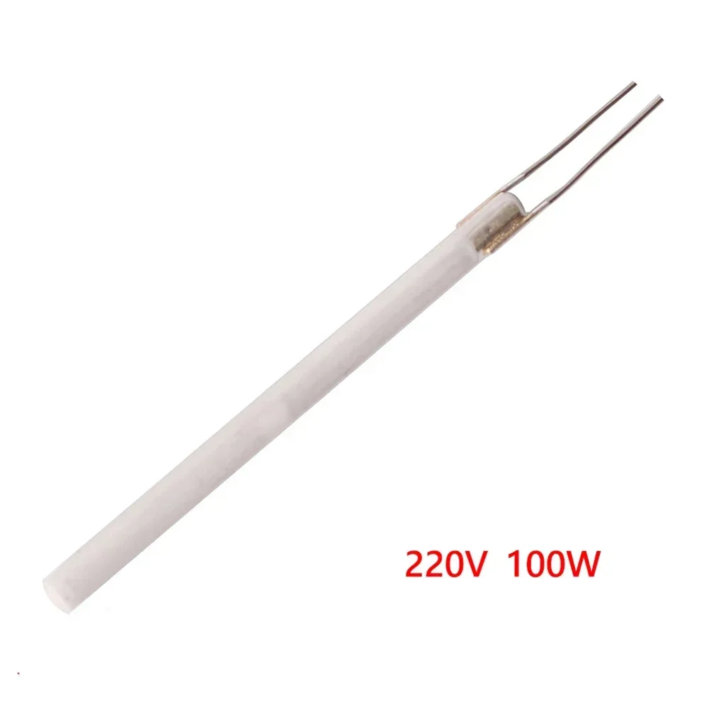 1 Pc 220V  60/80/100W Adjustable Temperature Electric Ceramic Soldering Iron Core Heater For Replace Welding Tool Accessories