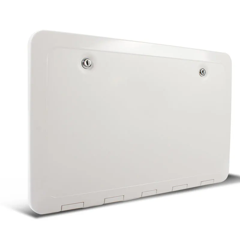 500*285mm RV Luggage Door White Caravan Camper Hatch Door Lockable Waterproof,Custom Sizes