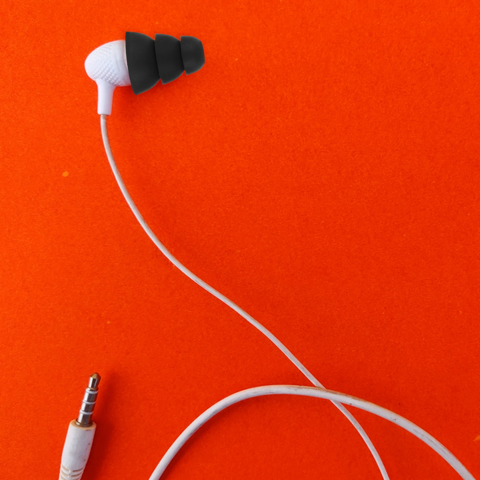 

Silicone Ear Tips 3.8Mm 5 Pair Soft Elastic In-Ear Earbud Covers Replacement For Mp3 Mp4 Cd Dvd Phone Noise Isolating