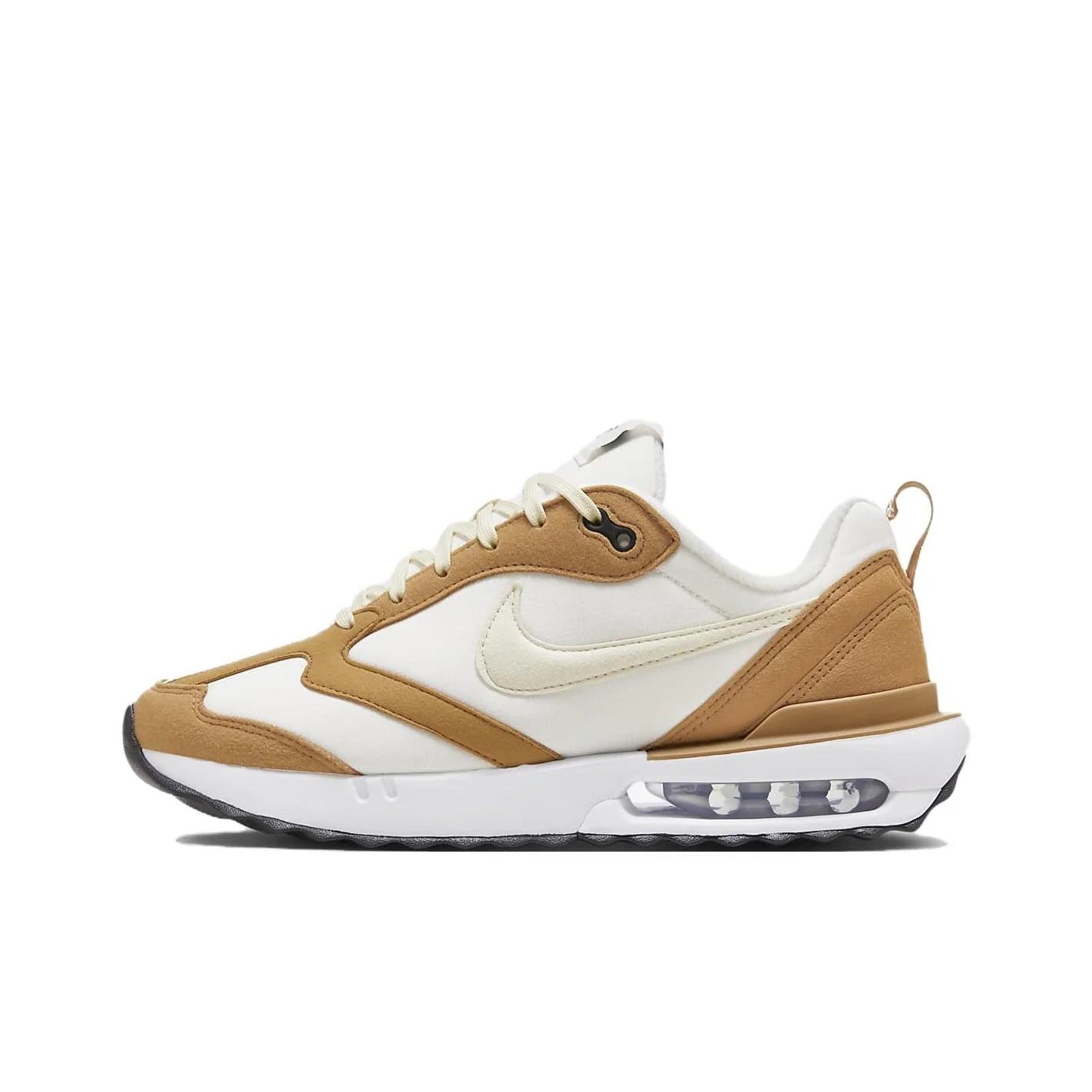 Nike Air Max Dawn Low top Casual Shoes Women's White Brown DC4068-103