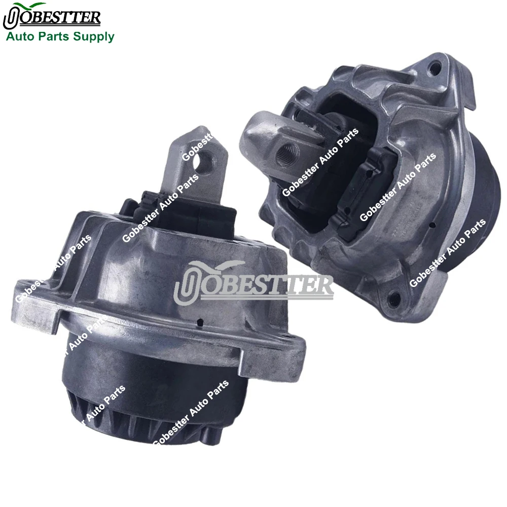 

Pair of 2pcs Front Engine Motor Mount Support For BMW 5 F07 F10 F18 7 F01 F02 F03 F04 3.0D XDrive 22116777381 22116777382