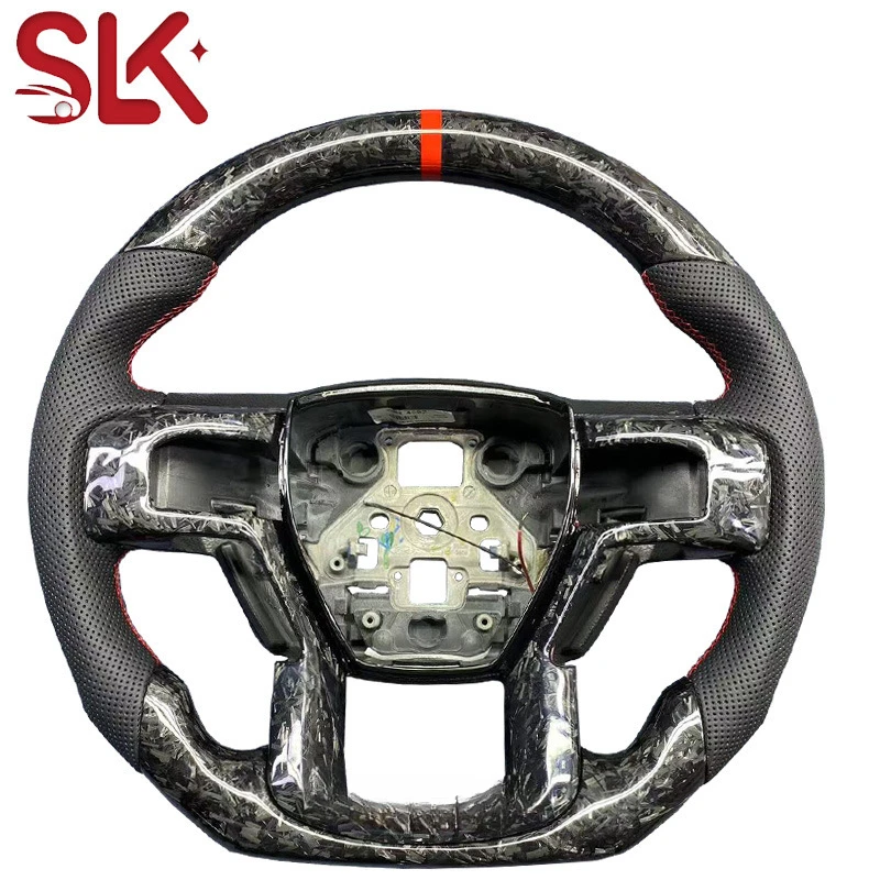 For Ford Raptor F-150 (2nd & 3rd Gen)/Ranger Carbon Fiber Steering Wheel Modification