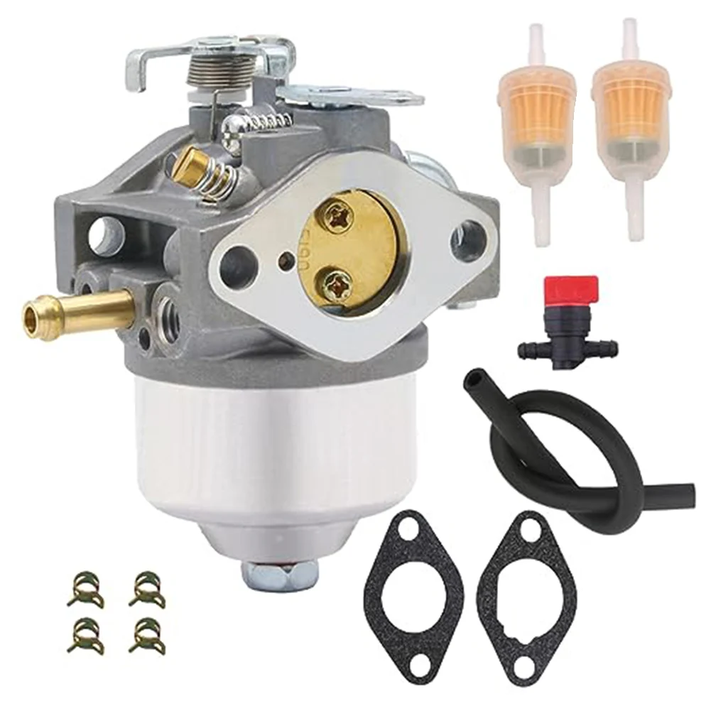 For Gator 4x2 6X4 Carburetor AM122006 Full Replacement Kit with Fuel Shut Off Valve & Filters Serial Number Match 059968 068250