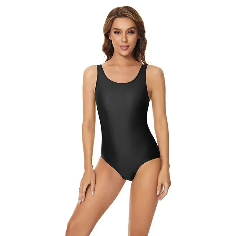 Ballet Tank Leotards for Women Adult Gymnastics Gym Yoga Ballerina Dance Sleeveless Spandex Bodysuits Nylon Swimwear Costumes