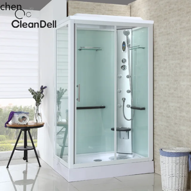 

LXC shower room integral bathroom steam sauna bath rectangular shower and bath room